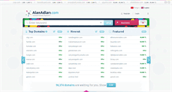 Desktop Screenshot of alanadlari.com