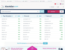 Tablet Screenshot of alanadlari.com